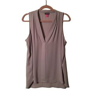Vince Camuto  sleeveless blouse grey size M